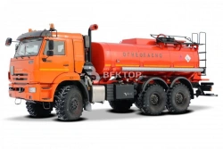 Oilfield tank truck ACN 4681A2-10 on KAMAZ 43118-A5, 43118-50, 43118-RR, 43118-RS chassis