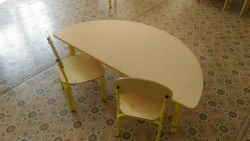 Children's adjustable table "Semicircle" Item No.: StDPK-1