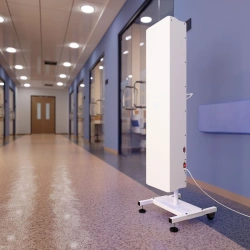 Ultraviolet bactericidal air irradiator-recirculator "OVU-04.1" (with stand)
