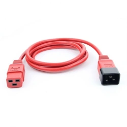 PVS-AP 3*1,5 C19C20-250-16-1,8, red, 1,8 m, C19C20, 3x1.5, 16A, with grounding, Russia