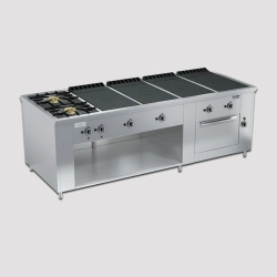 Gas cooker PRG-IIA-10-4 DS "Maxi"