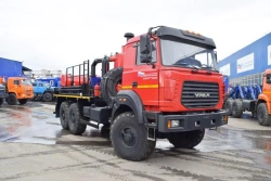 Unit for dewaxing (ADPM), UZST brand, type UZST02, modification 6891-24 on Ural 4320-16 chassis.