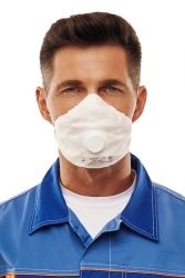 Personal respiratory protection equipment with filtering half-mask: respirator ALINA-110 FFP1 NR D
