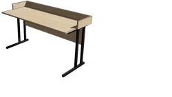 2-seat pupil's table for physics room SUF2-7