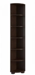 Wooden furniture for entrance hall, models: Corner shelving unit "Montblanc" MB-23