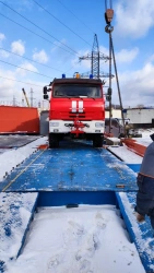 Aerodrome fire fighting vehicle 6843PA-10 on KAMAZ 43118-A5 chassis