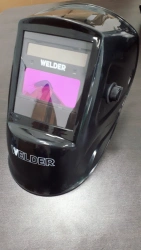 FACE SHIELD FOR ELECTRIC WELDERS WITH AUTOMATIC LIGHT FILTER, MODEL F11