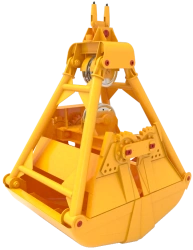 Double-jaw four-rope grapple DG2-10-C3-4k-V-3,0-U1