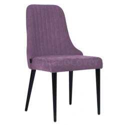 Kongsberg upholstered chair on wooden legs