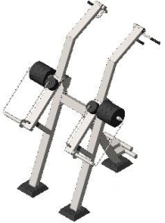 Exerciser AKS-403 Upper Pull with variable load