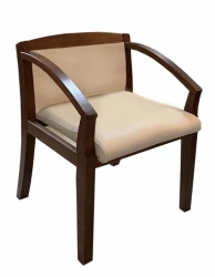 Wooden frame armchair No. 142