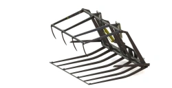 Interchangeable working tools for loaders universal mounted KUN(TURS)-2000, KUN(TURS)-1500,KUN(TURS)-1000: rake grates, m