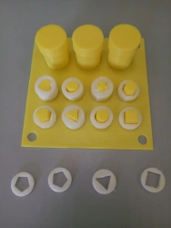 Laparoscopic manipulation training module #3 (Tetris), ROST-LapModule-3