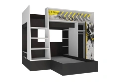 Batman LD.519010.000 M Front of the bunk bed (White/Black )