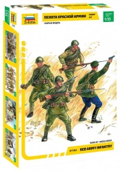 Assembled model "Red Army Infantry No.1"