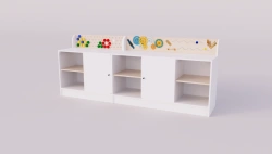 Didactic table with Montessori elements DMDS-006