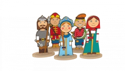 Set of fairy-tale characters "Heroes of Russian fairy tales" (art. N-66)