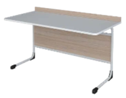Pupil's table two-seater chemical without plumbing AGAT 01.09.02