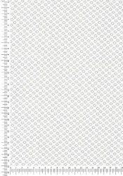 Knitted fabric for collars (XL-100%), 1+1 stretchy