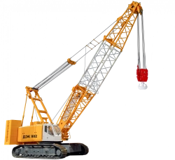Crawler crane DEK-802 (with the use of 131.17.00.000 cab and engines produced in the member countries of the Eurasian Economic C