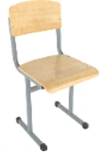 Non-adjustable pupil's chair, article number SU-002