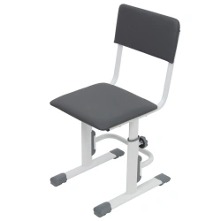 Polini kids City / Polini kids Smart L adjustable school chair, white-grey, item 0001557.55