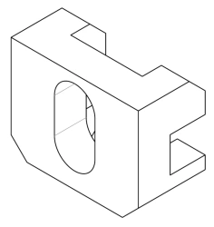 20-020384 Girder ladder fixing bracket