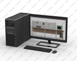 Trainer-simulator of laboratory benches "Electrical engineering, electronics, electric power and automation, electric machines a