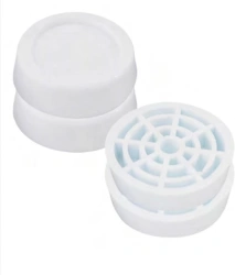 Vibration supports universal (4 pcs.) white, round