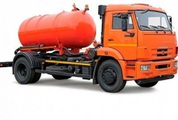 Vacuum truck 4683K9-1 on chassis KAMAZ 43502-D5