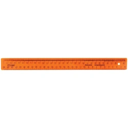 Shaper's ruler 30cm STAMM, plastic