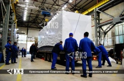 Automobile gas-filling compressor station AGNKS-500