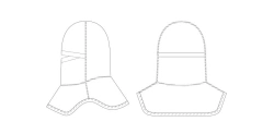 Fireman's heat-resistant fireman's helmet "S-Armor" type 7