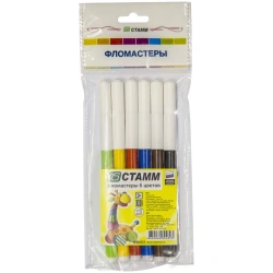 Crayons "Merry Toys", 06 colours, flushable, bag, Europodweight