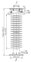 Insulator OSC 12,5-20-K071-4 UHL1
