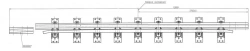 Cross rail with counter rail of project 2851.05.000-01