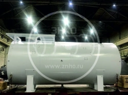 Horizontal steel tanks, type RGS