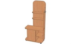 Shelving unit "Duty Corner-1". Model: UD-1