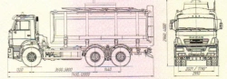 UST 54533V tank truck and modifications: 54533V-01, 54533V-02, 54533V-03, 54533V-04