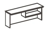 Shelves of "Style B" series