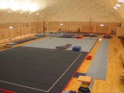 Flooring for free exercises on springs, h-20 cm.