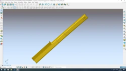 Right side centre pillar trim A68R52-5402130