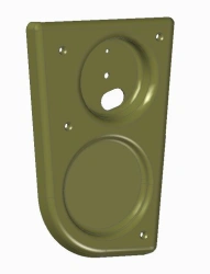 Casing of right upper lamp 529222-5601136