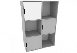 Top shelf (right) 900x420x1342mm (WxHxH)