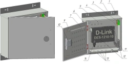 Outdoor telecommunication cabinet ???-?-450?400?400?170-MP-N-V7
