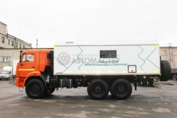 Non-destructive testing laboratory, modification 578237 on the chassis of KAMAZ-43118-A5, KAMAZ-43118-50, KAMAZ-43118-RR, KAMAZ-
