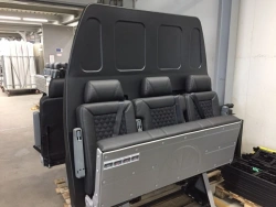 Multi-passenger seat, type CM2, modifications: CM2-001; for vehicles of category M2, M3, N1.