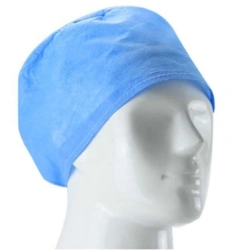 Medical cap, disposable, of nonwoven material of "Cylinder" type according to TU 13.95.10-003-64015714-2018, registration certif