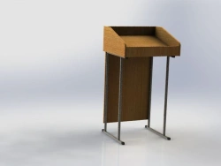 Floor-standing grandstand