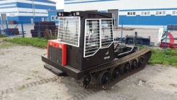 Forestry tracked tractor TLP-4M of the variant TLP-4M-030